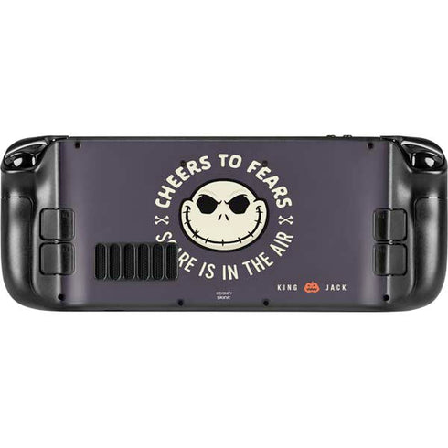 Disney The Nightmare Before Christmas Cheers to Fears Steam Deck Handheld Gaming Computer Skin
